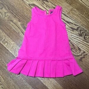 Ralph Lauren girls sleeveless denim dress